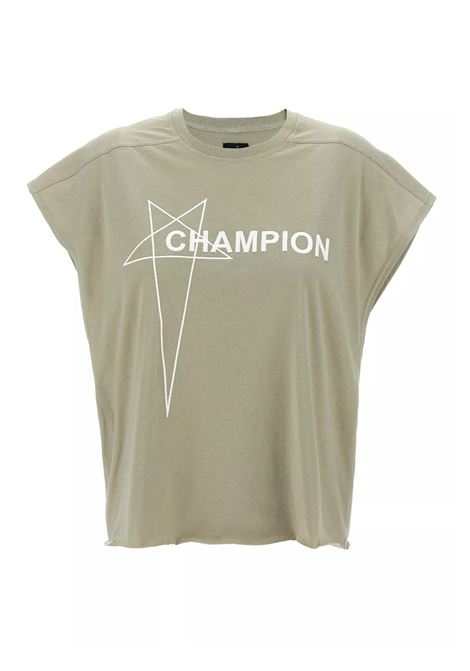 micro tatlin t shirt man pearl RICK OWENS X CHAMPION | CM01E1668 CHJG08